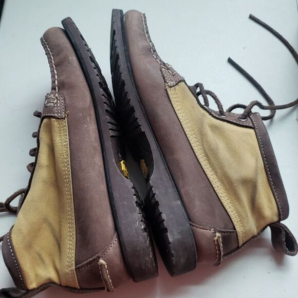 Filson Sebago Boots Tin Cloth Mens 7.5 Brown Tan Unisex Gorpcore Rugged Outdoor main image 10
